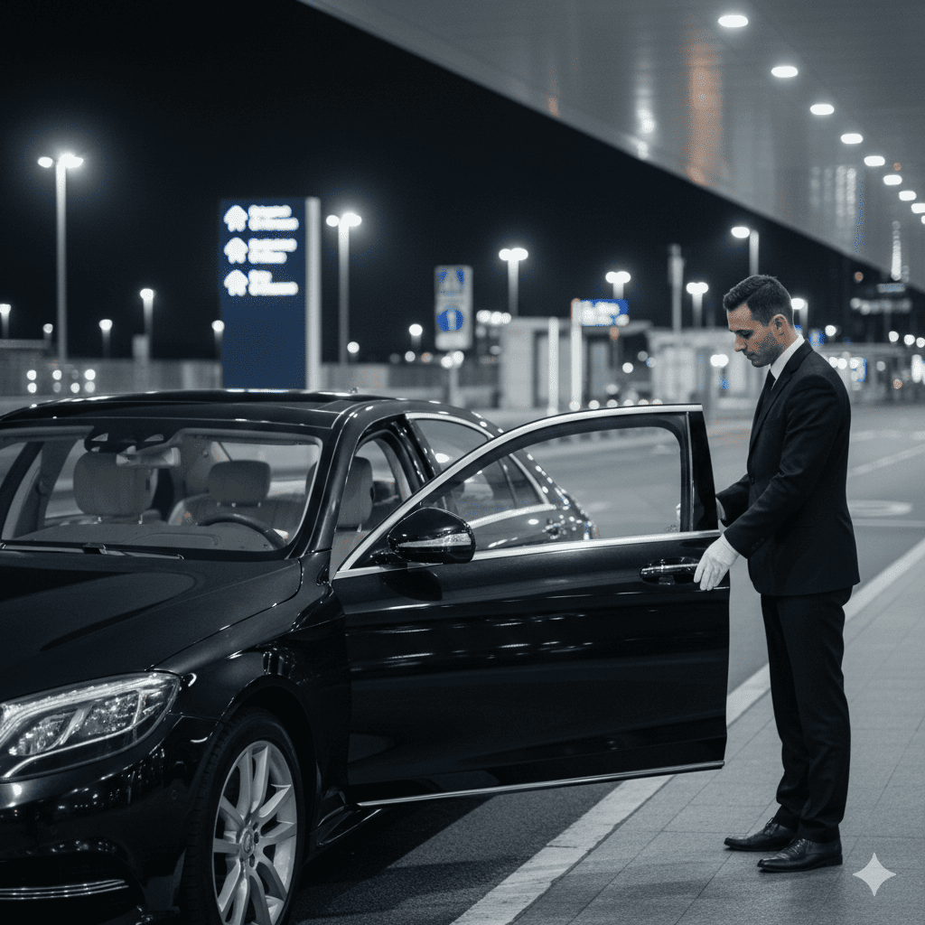 Chauffeur for airport transfers
